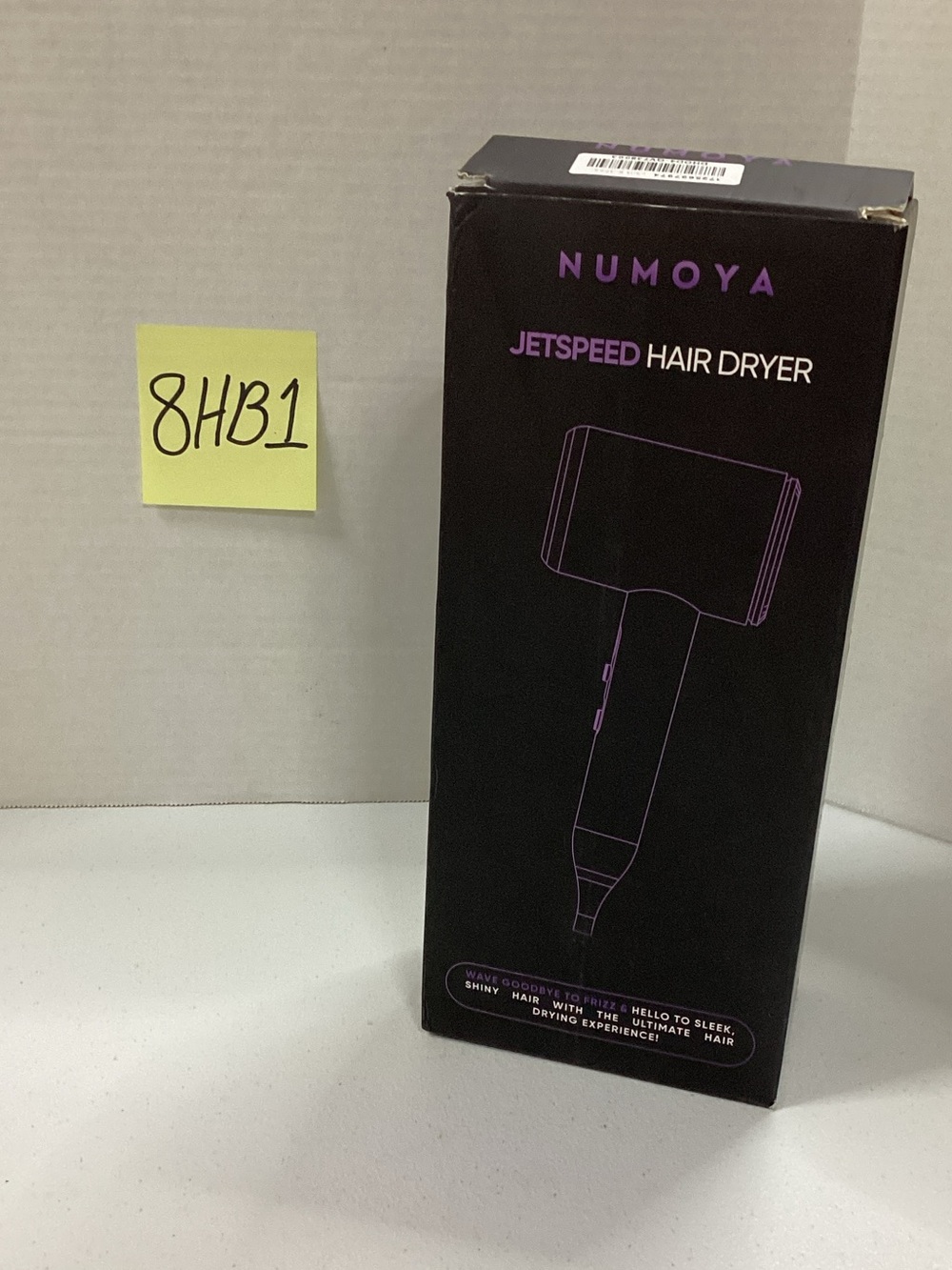 Numoya Jetspeed Hair Dryer — Black